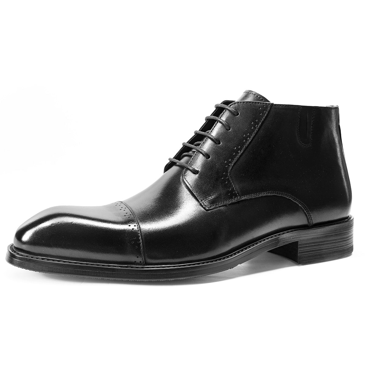 Men's Two-way Pointed Martin Flow Cowhide Fashionable Boots
