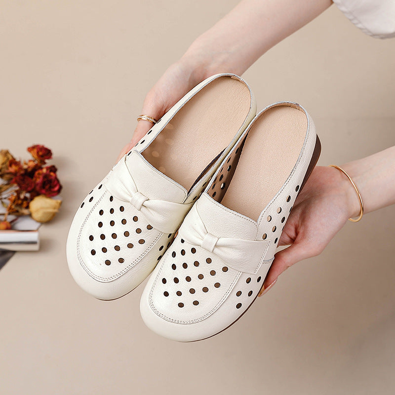 Women's Summer Outdoor Closed Toe Soft Bottom Mom Comfortable Sandals