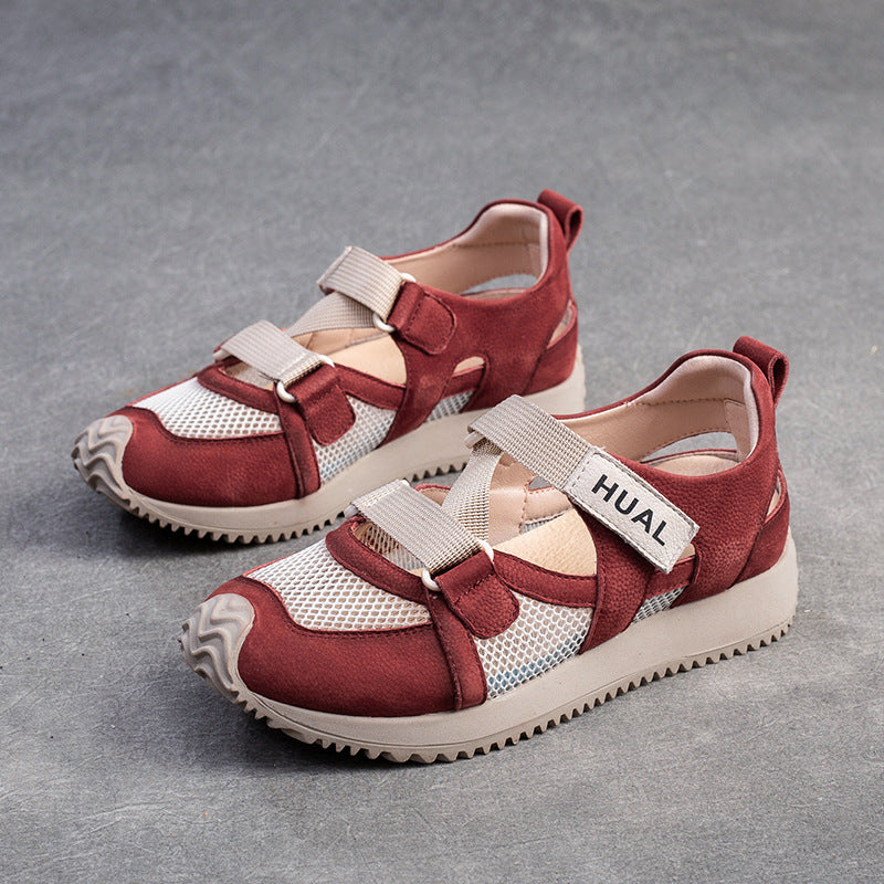 Women's Matching Sports Style Leisure Pumps Breathable Mesh Casual Shoes