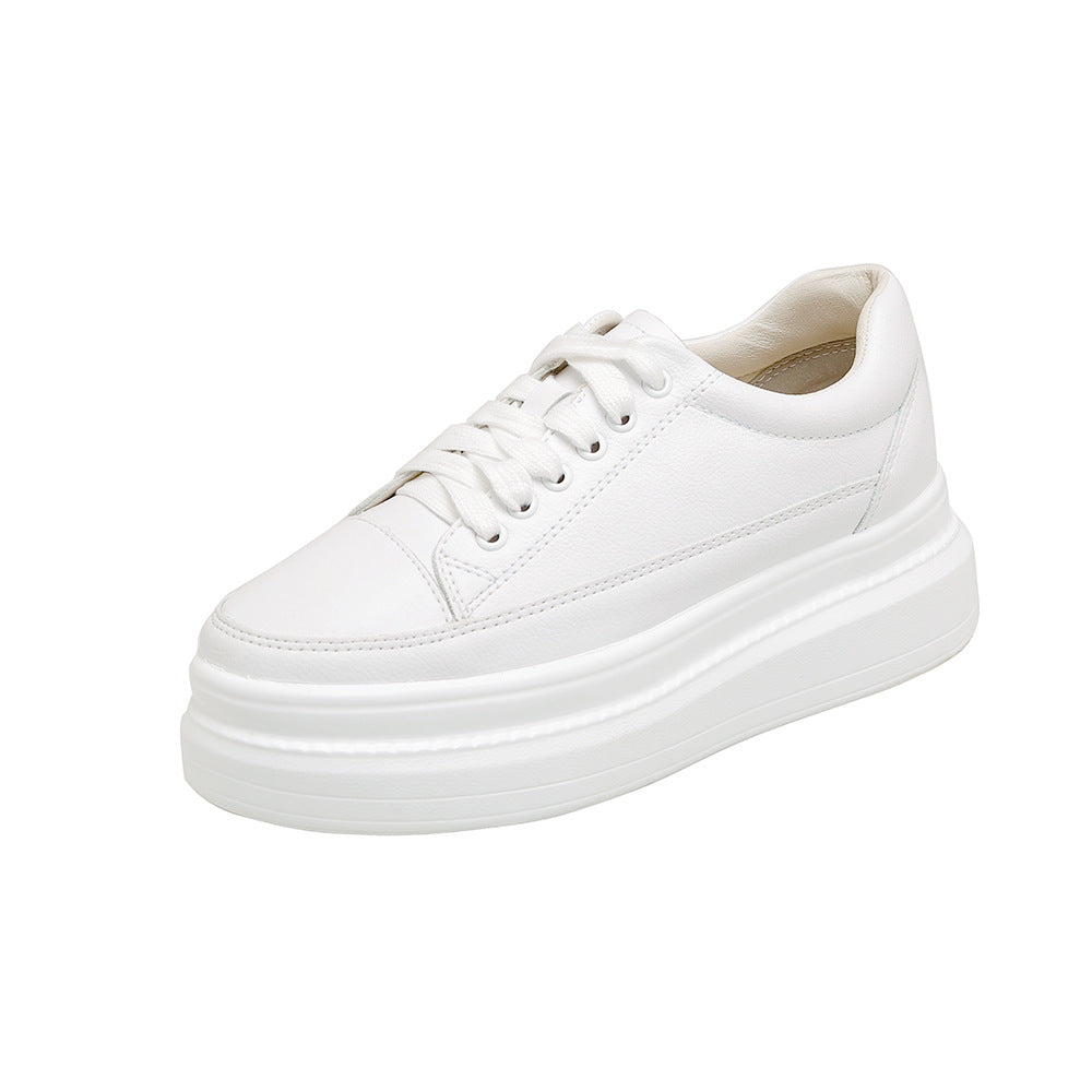 Women's Thick-soled Height Increasing Small Platform With Women's Casual Shoes