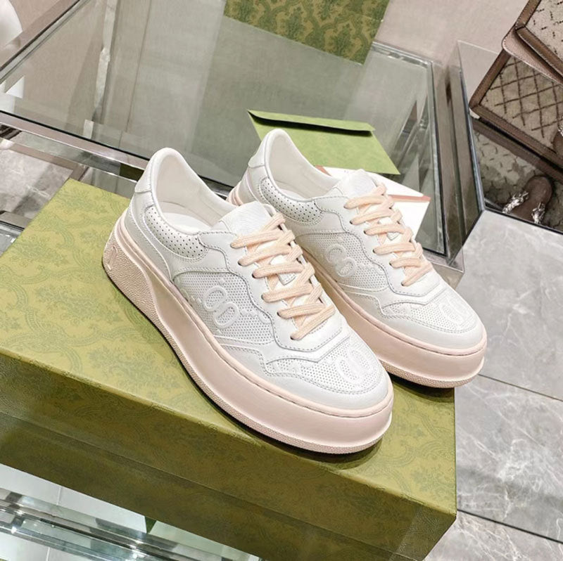 Women's Platform Height Increasing Leisure Biscuit Shape Casual Shoes