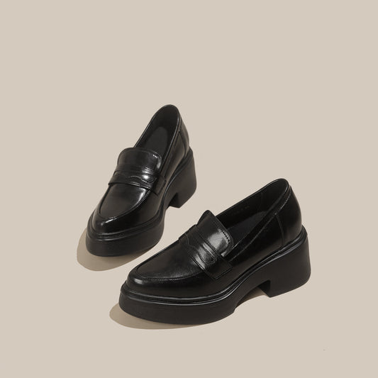 Women's With Hidden Low-cut British Style Formal Women's Casual Shoes