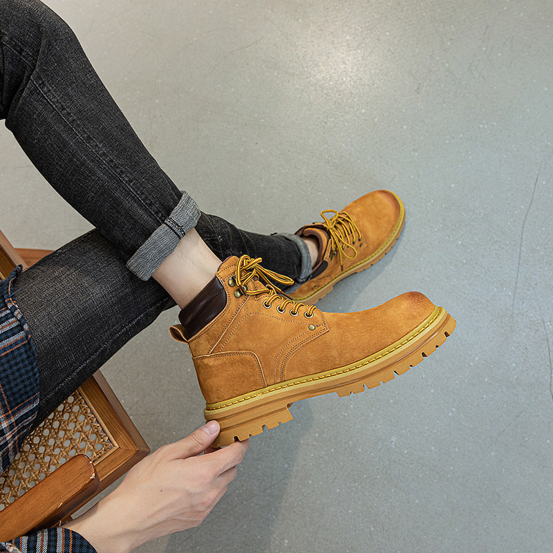 Women's For Height Increasing Insole Platform Ankle Boots