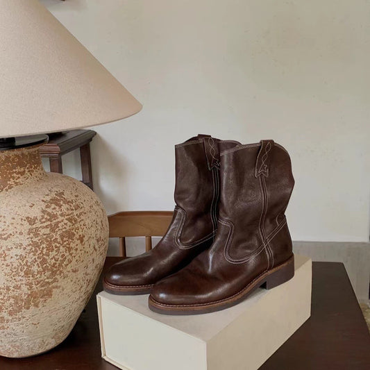 Yorkshire Horse Pointed Round Head V Boots
