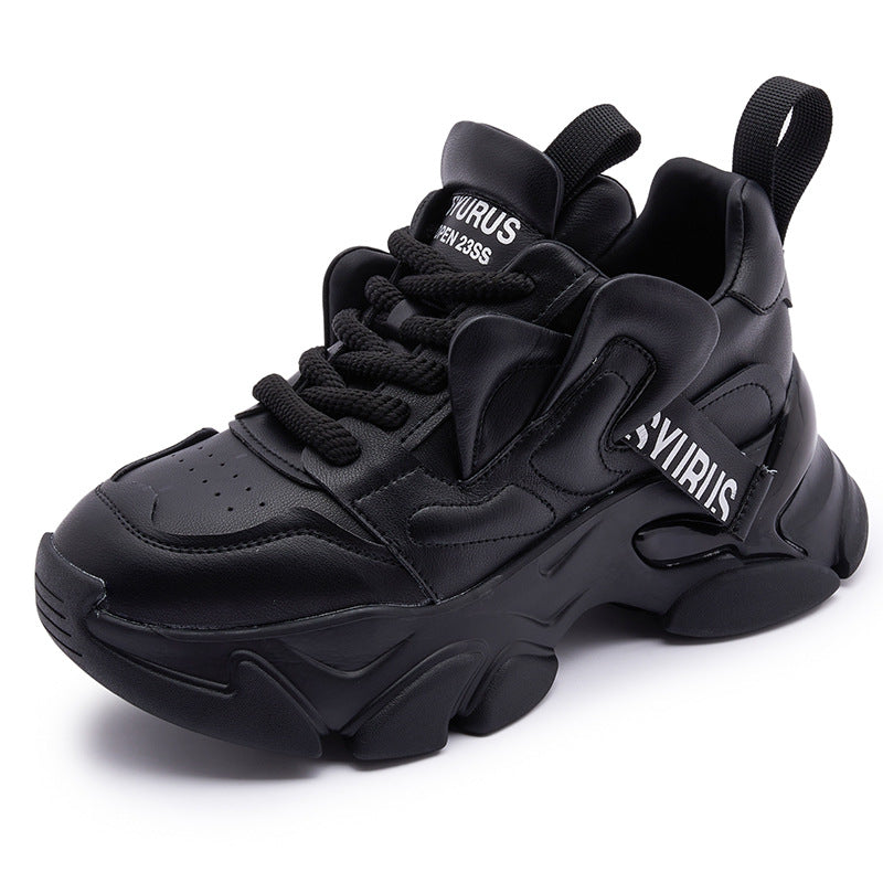 Women's Dad Small Thick-soled Versatile Fashionable Running Sneakers