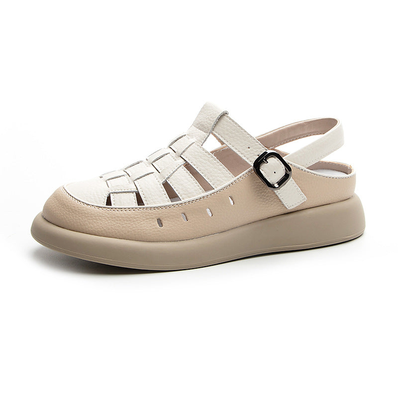 Women's Style Genuine Flat Lightweight Simple Fashion Sandals
