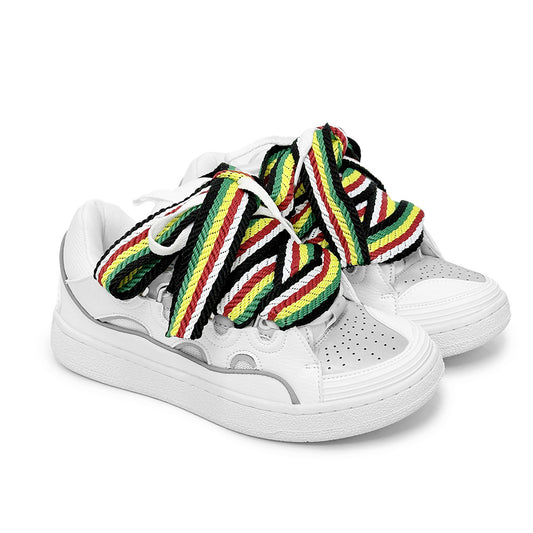 Customized Reflective Bread Rubber Sole Latex Casual Shoes