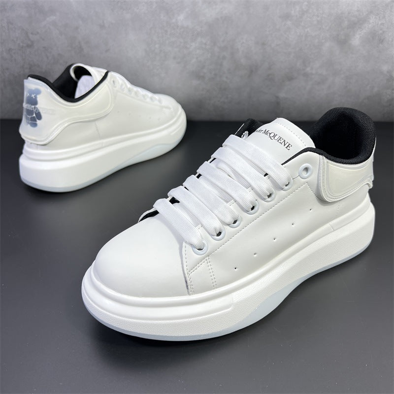 Presale Days Breathable White Thick Bottom Sneakers