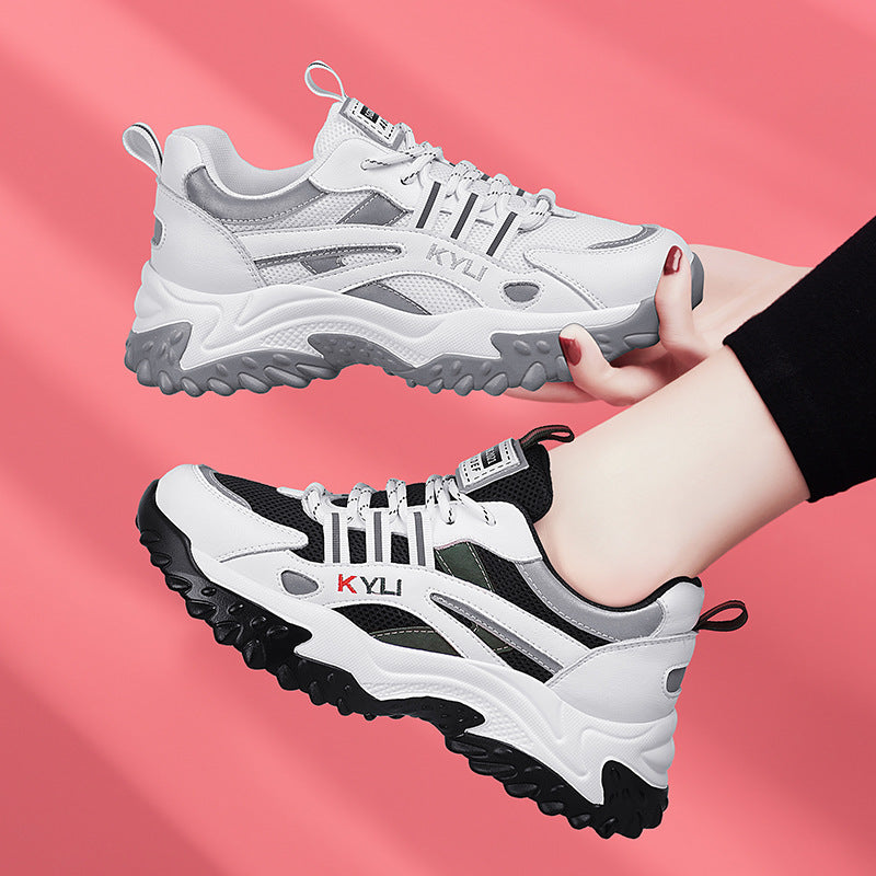 New Women's Dad Platform Korean Style Casual Shoes