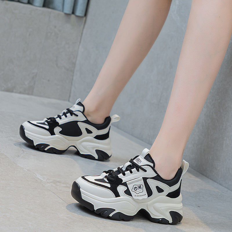 Women's Platform Dad Leisure Genuine Running Women's Sports Shoes