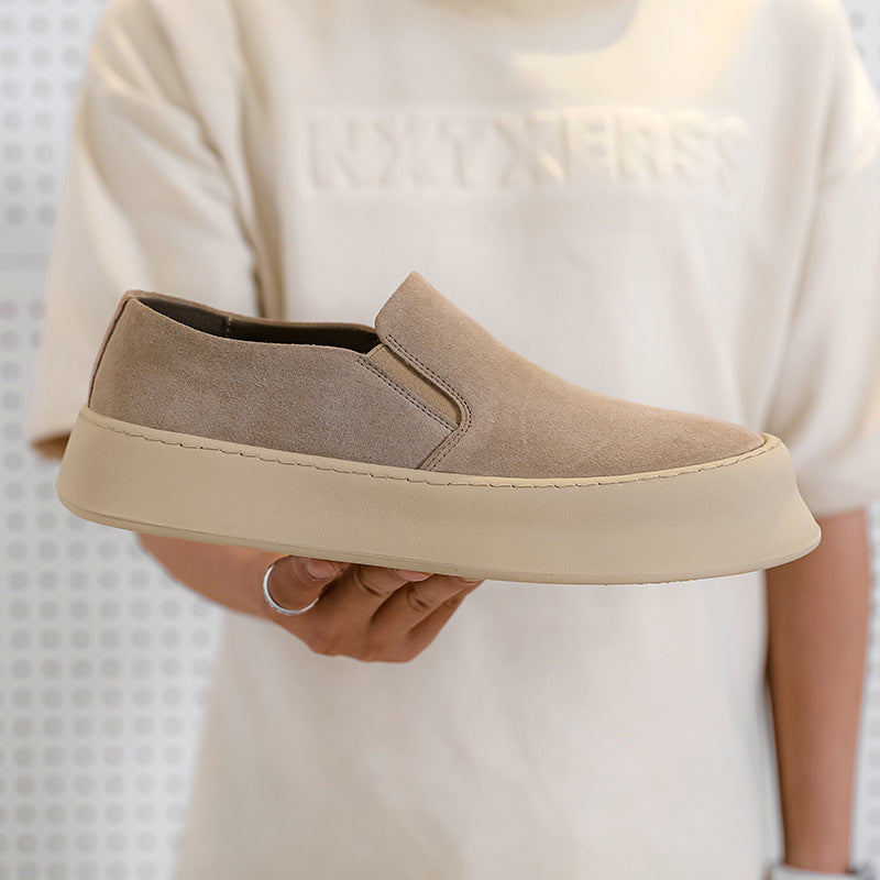 Men's Suede Fashion Retro British Style Lofter Loafers
