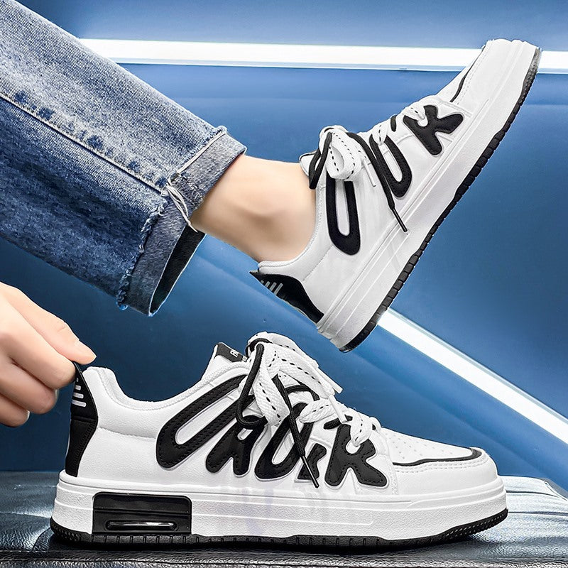 Men's Comfortable Board Low Brushed Optional Durable Sneakers