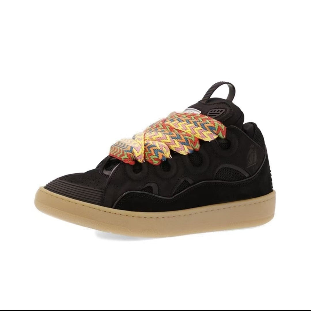 Dopamine Unisex Trendy Stitching Retro Outdoor Sneakers