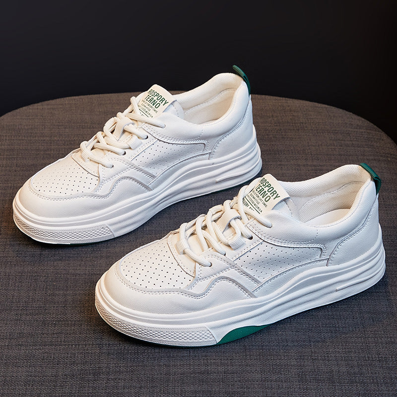 Women's Authentic Hollow Out White Breathable Lightweight Casual Shoes