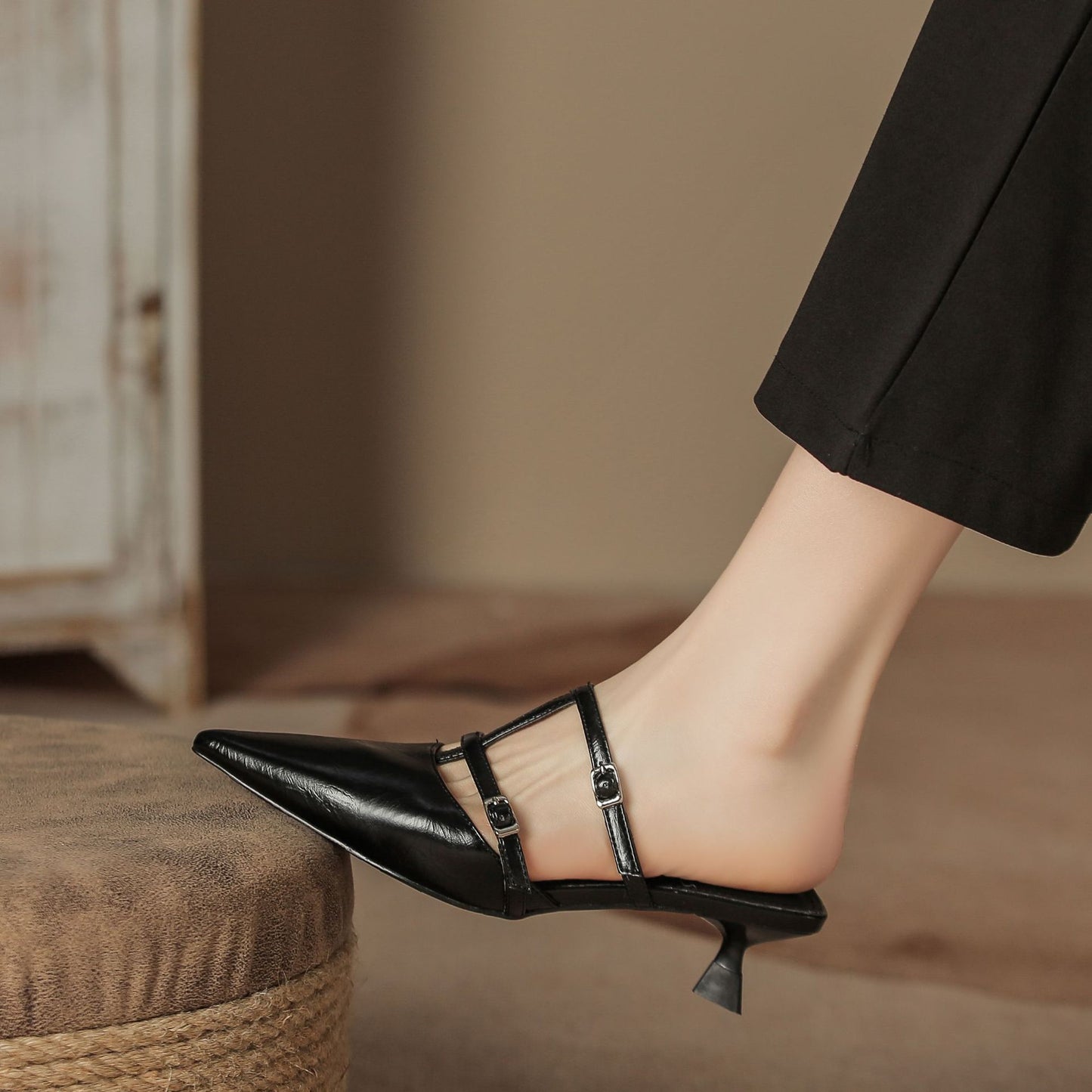 Women's High Quality Soft Box Classic Style Temperament Heels