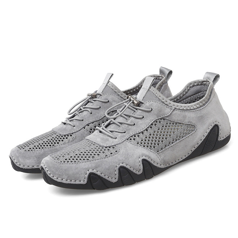 Plus Size Summer Breathable Mesh Running Casual Shoes