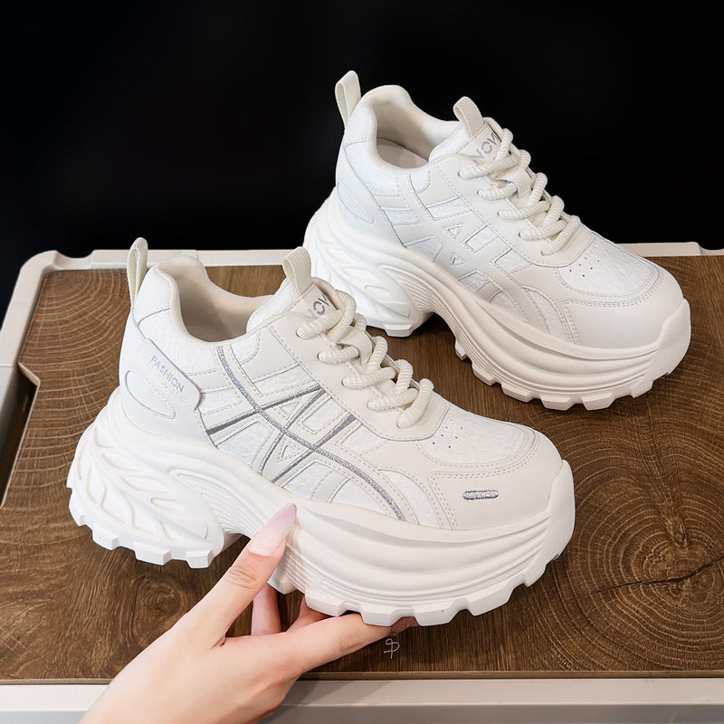 Women's Dad Platform Height Increasing Insole Women's Sports Shoes