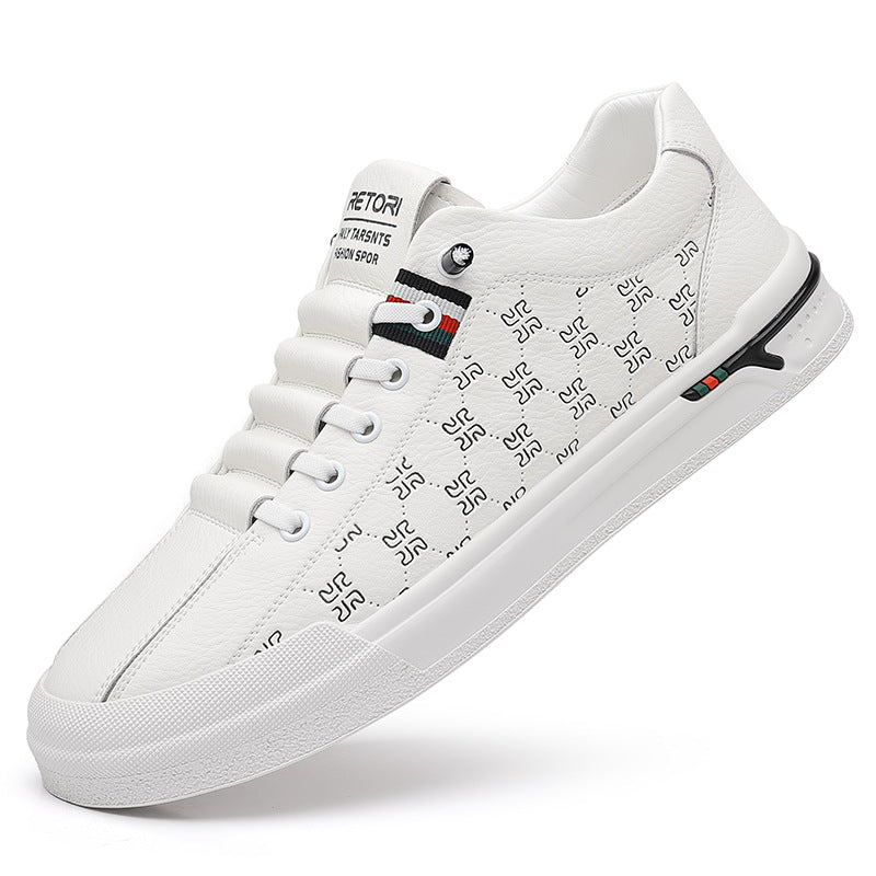 Men's Summer White Vintage Fashion Breathable Sports Sneakers