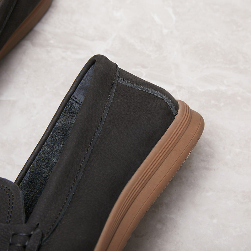 Men's Tendon Bottom Matte Cowhide Spring Comfortable Men's Casual Shoes