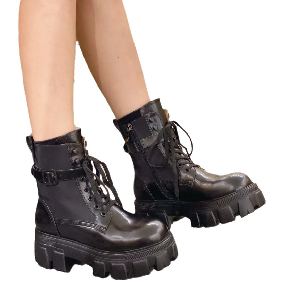 Women's Martin British Style High-grade Thick Sole Boots