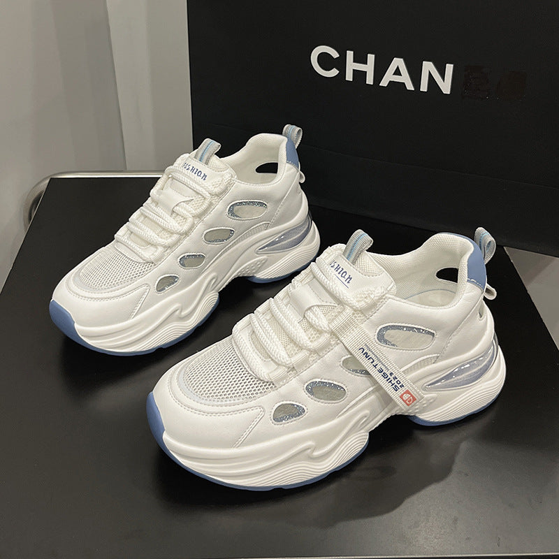 Women's Dad Summer Hollow Breathable Mesh Hole Sneakers