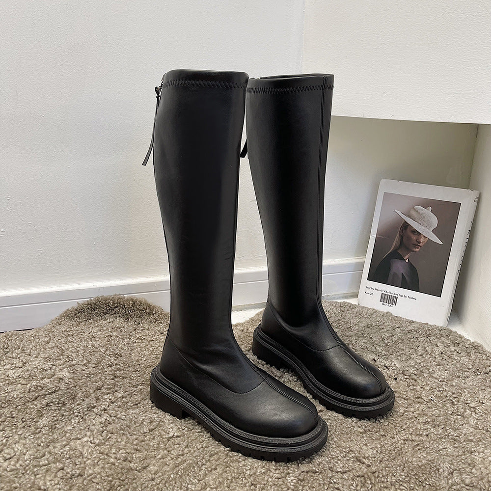 Female Korean Style Fashion Knight High Boots