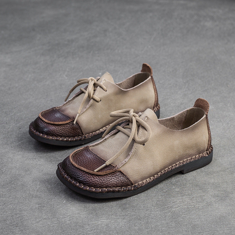 Women's Soft Bottom Brushed Retro Style Pumps Casual Shoes