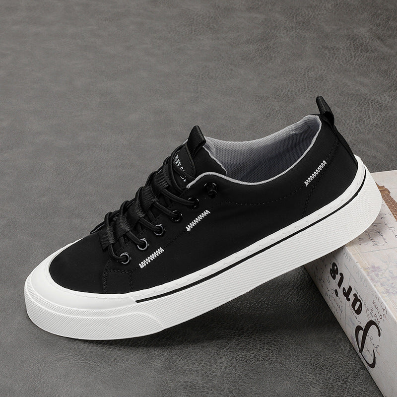Men's Spring Versatile Korean Fashion Breathable Canvas Shoes
