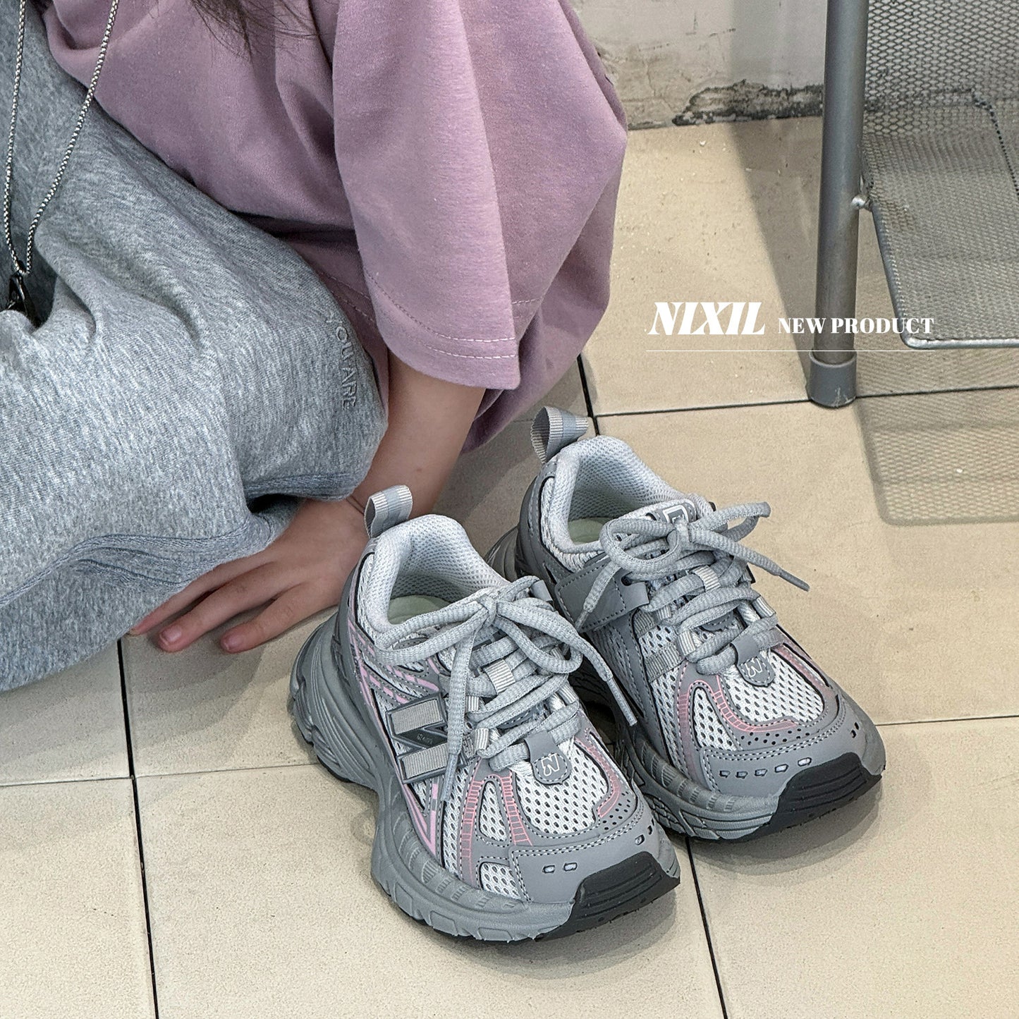 Summer Korean Fashion Single Mesh Breathable Kid's Sneakers