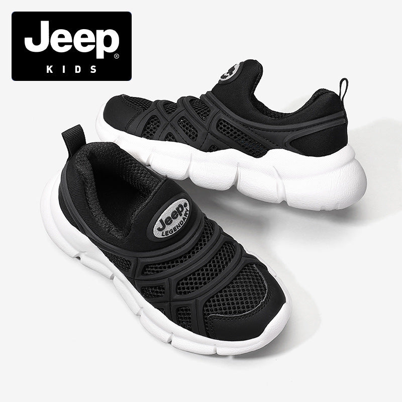 Children's Boy's Summer Hollow Breathable Caterpillar Leisure Kid's Sneakers