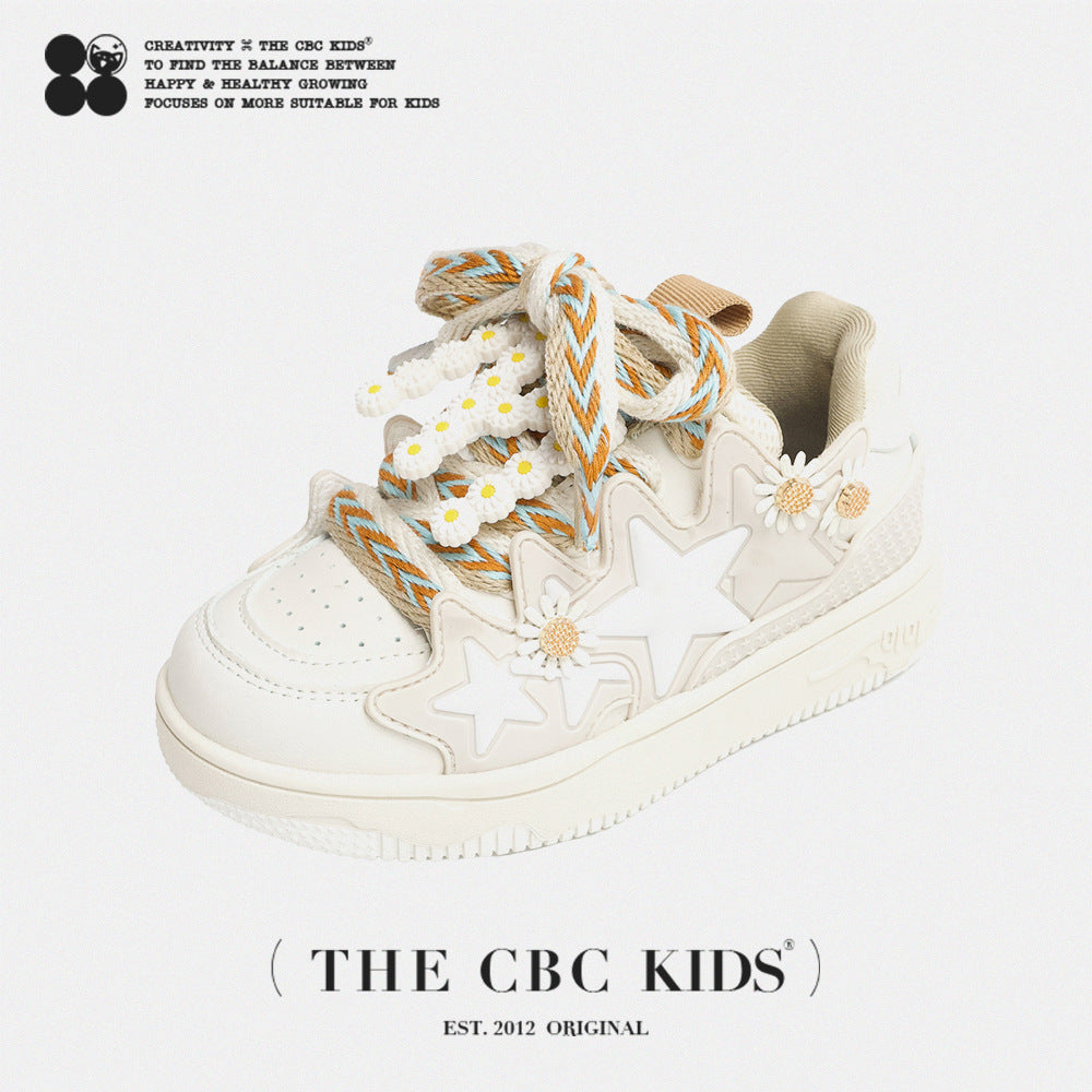 Star Daisy Boys National Fashion Retro Kid's Sneakers