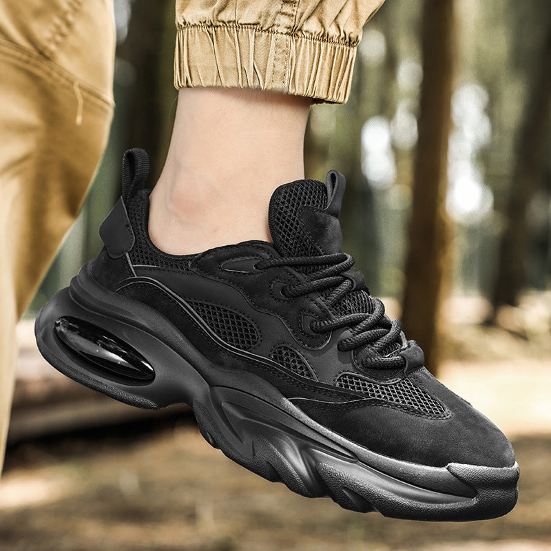 Platform Air Cushion Mesh Breathable Sports Running Good Sneakers