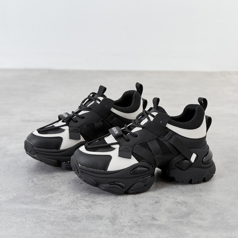 Women's European Goods Platform Dad Trendy Autumn Height Sneakers