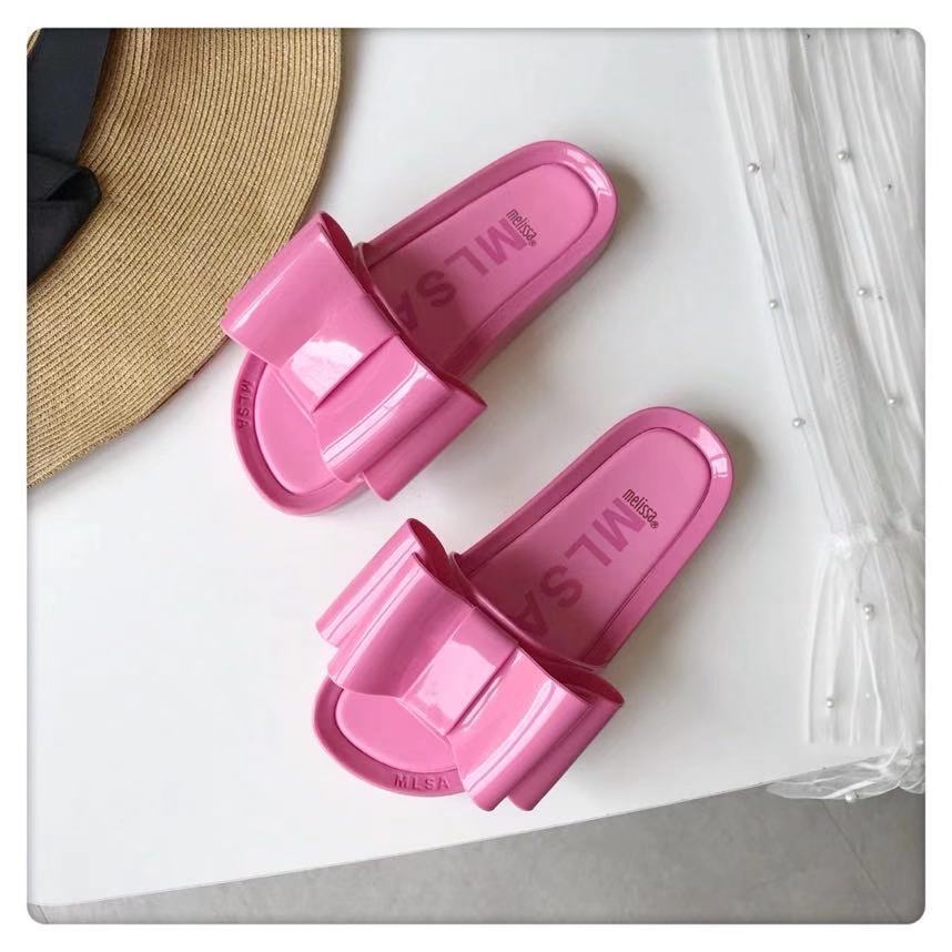 Women's Mei Sha Outdoor Bow Beach Flat Sandals