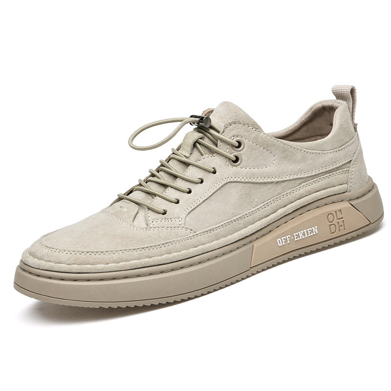 Men's Leisure Fashion Trend Korean Breathable Green Sneakers