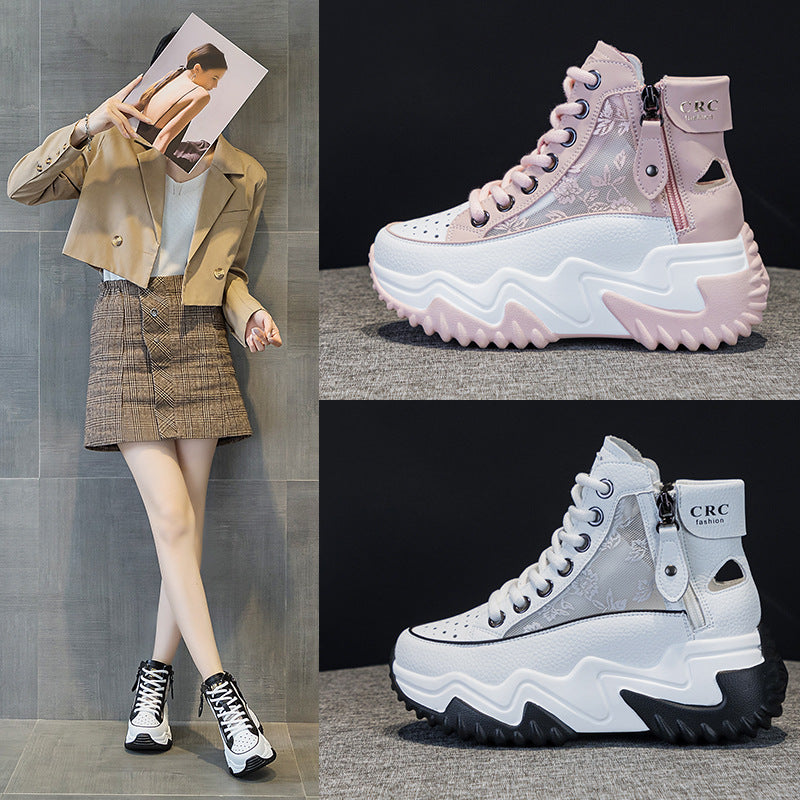 Women's Chinese Style Satin Surface Embroidered Printed Casual Shoes