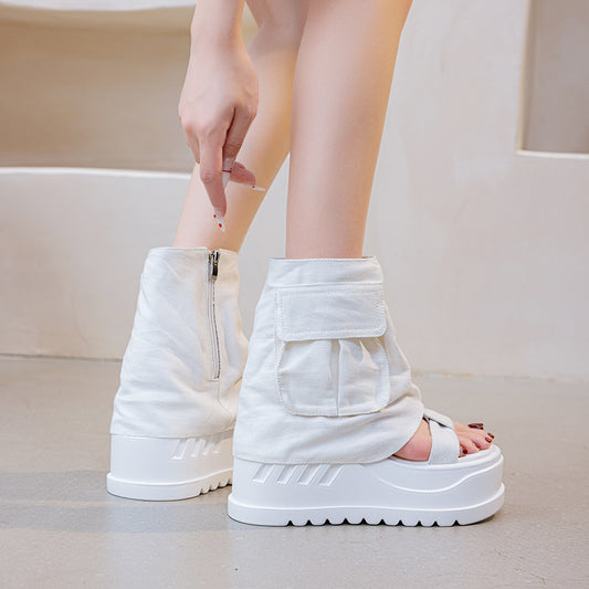 Outer Wear Pants Tube Female Summer Sandals