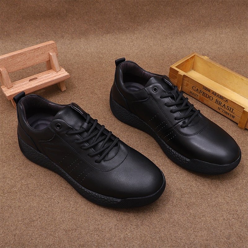 Men's Cow Suede Outdoor Trend Rubber Foam Leather Shoes