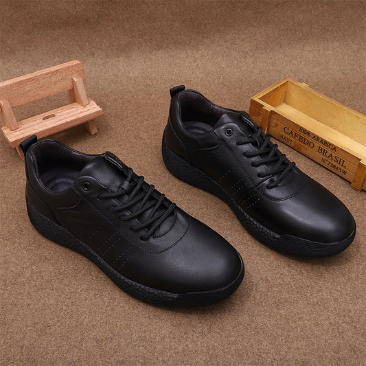 Men's Cow Suede Outdoor Trend Rubber Foam Leather Shoes