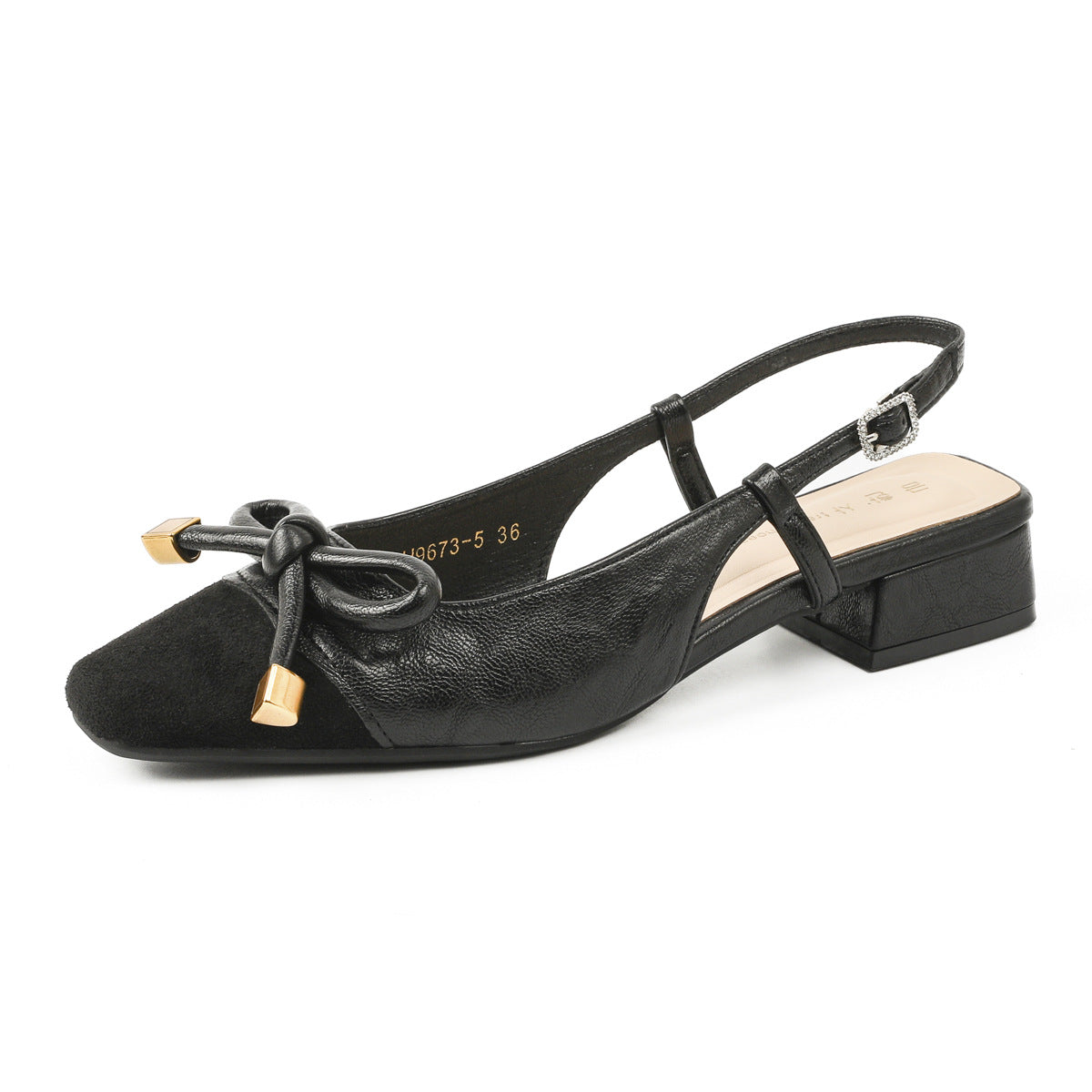 Women's Spring Soft Bottom Not Tired Bow Heels