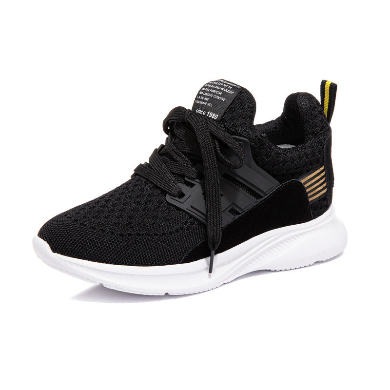 Women's Flying Woven Korean Style Versatile Fitness Casual Shoes