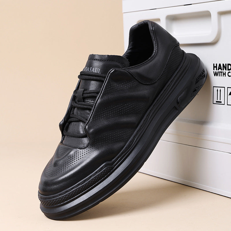 Men's Platform Sports Versatile Breathable British Style Fashion Men's Board Shoes