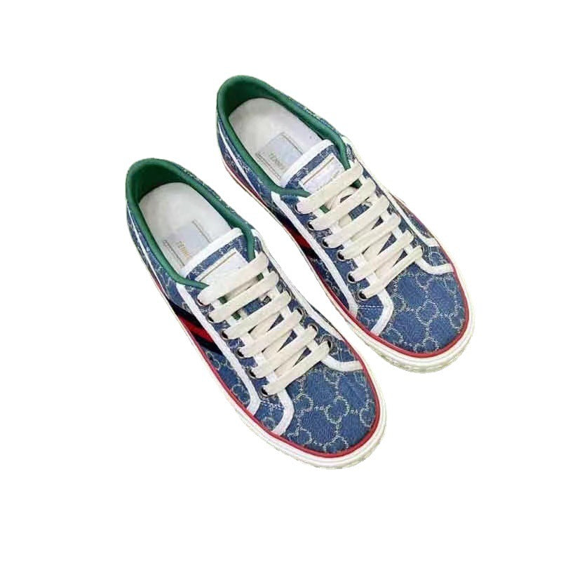 Women's Vintage Embroidered Couple Breathable Thin Flat Sneakers