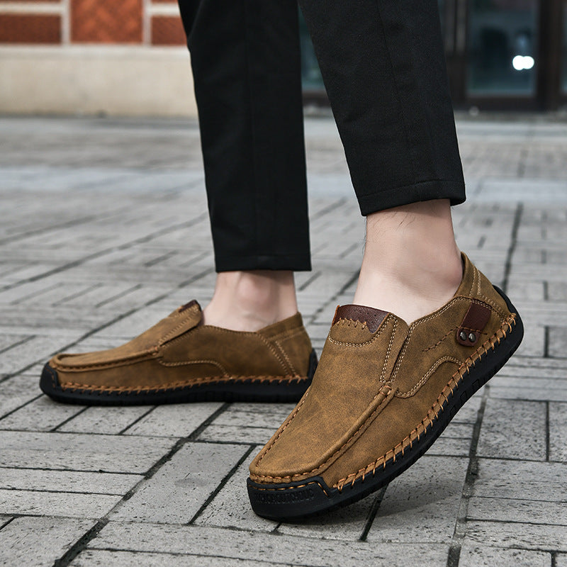 Men's Elegant Slip-on Plus Size Business Loafers