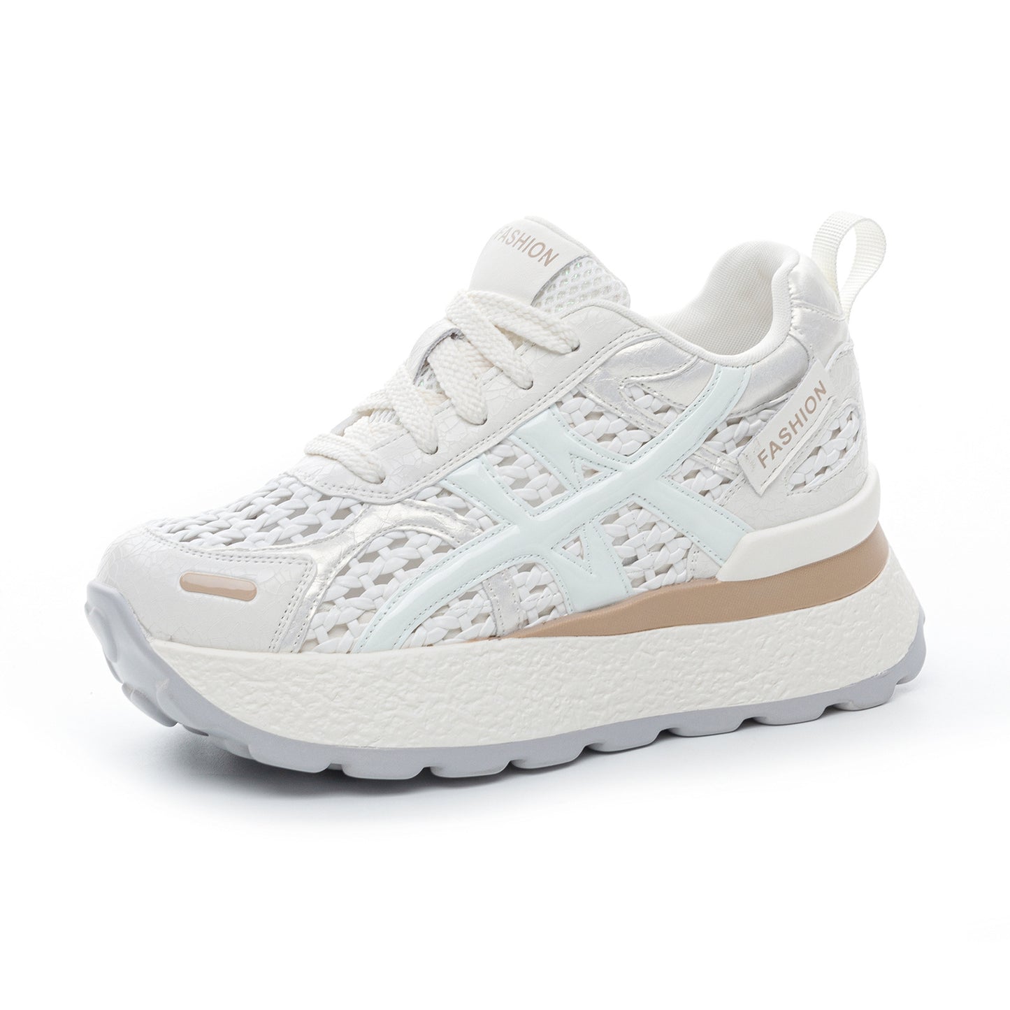 Women's Dad Summer Breathable Mesh Thick Bottom Sneakers