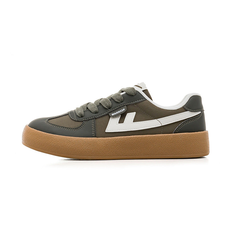 Women's & Men's Warrior Lightweight Retro Moral Training Round Platform Women's Casual Shoes