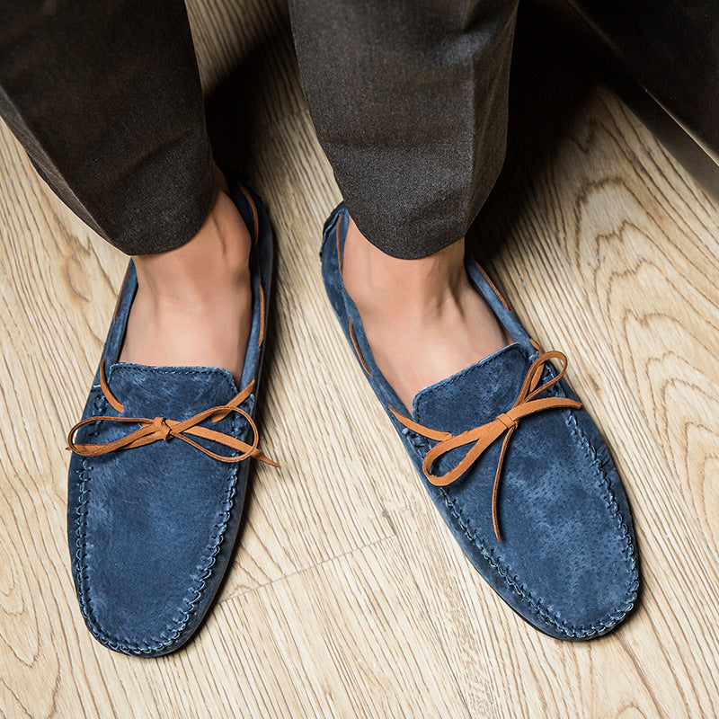 Men's Plus Size Fashion Classic Bow Convenient Loafers