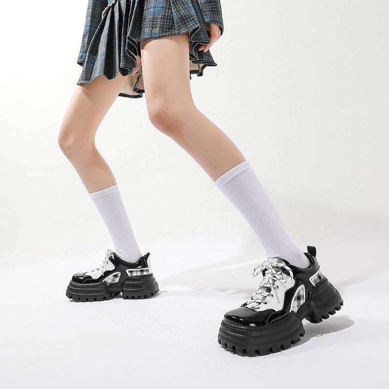 Women's Preppy Style Pumps Retro Big Head Women's Shoes