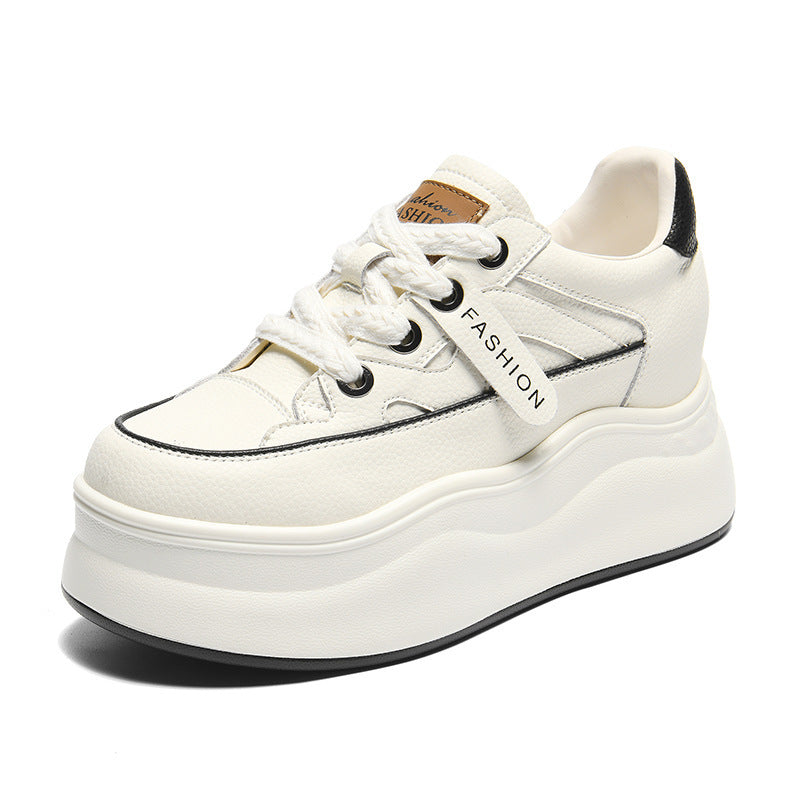 Women's Small Thick Bottom Platform Hidden Fashion Sneakers
