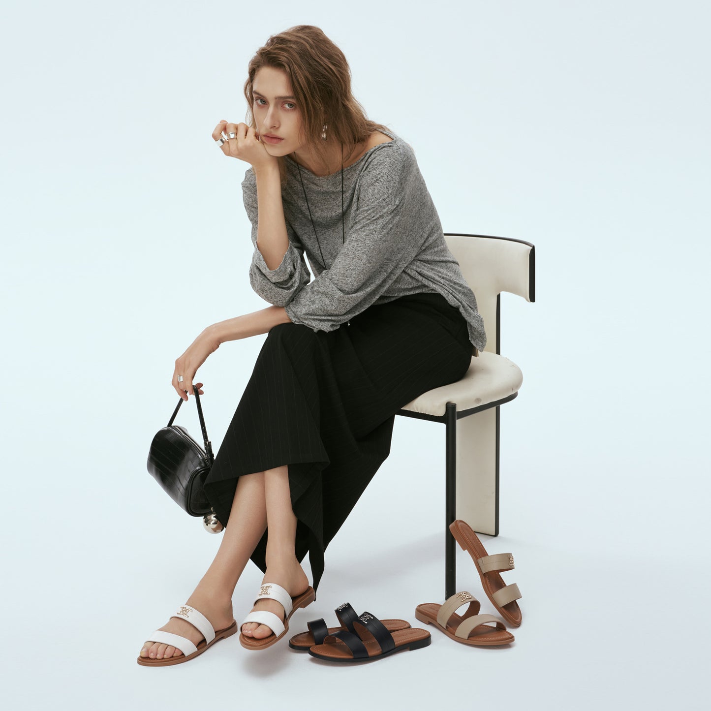 Women's Julia Hull Flat Fashion Outdoor Sandals